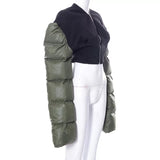 PUFF BOMBER JACKET (GREEN)